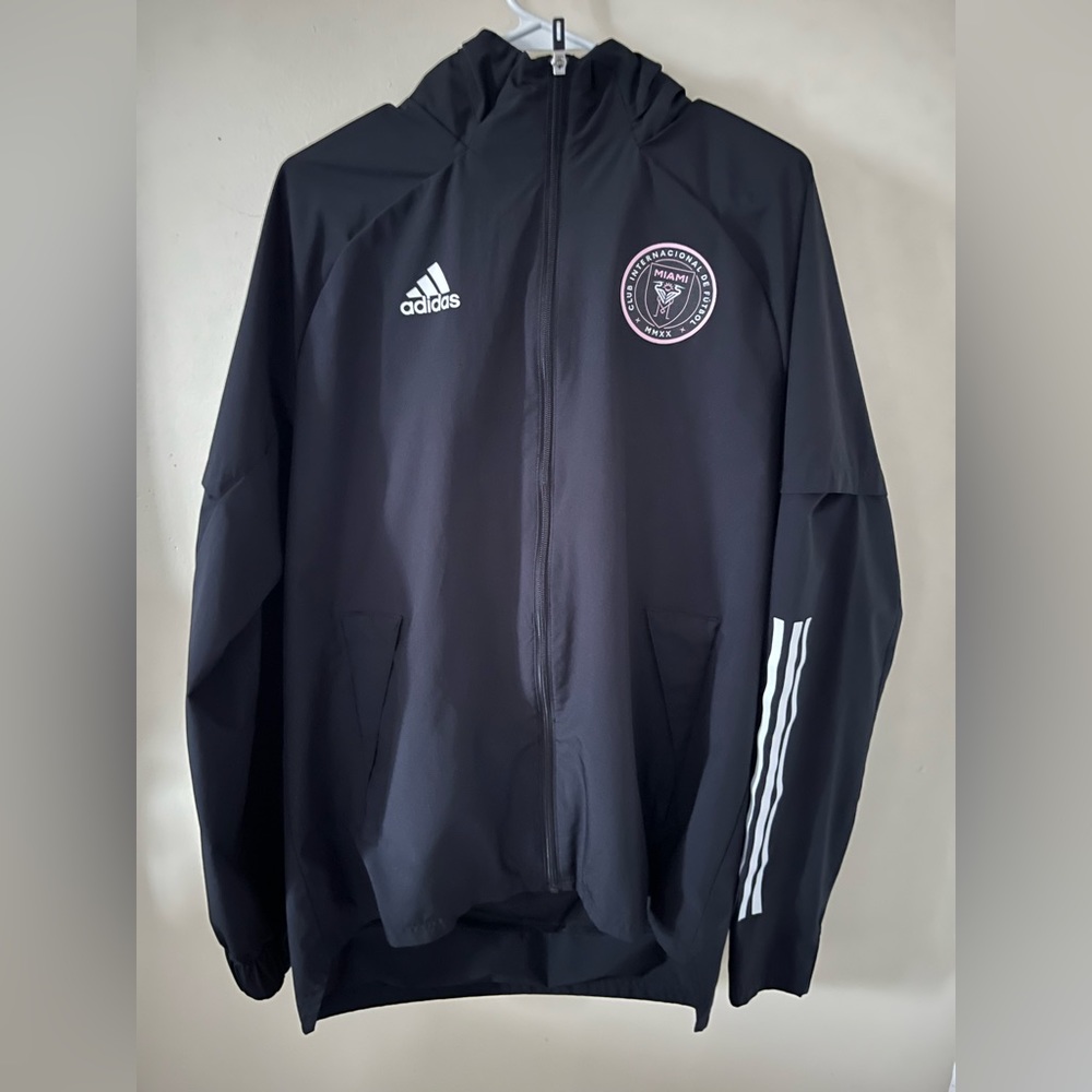 Adidas Condivo 20 Inter Miami Rain Jacket - Picture 1 of 4